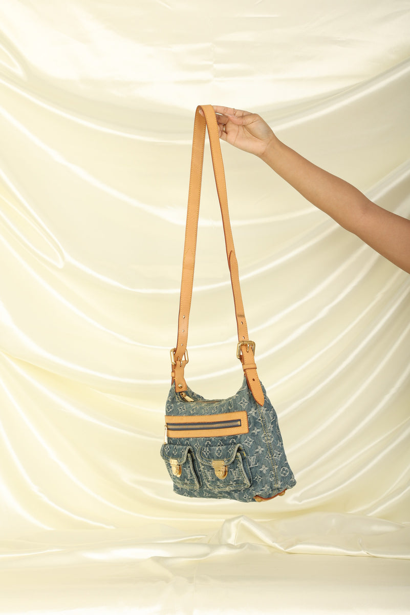 Louis Vuitton Denim Shoulder Bag – SFN