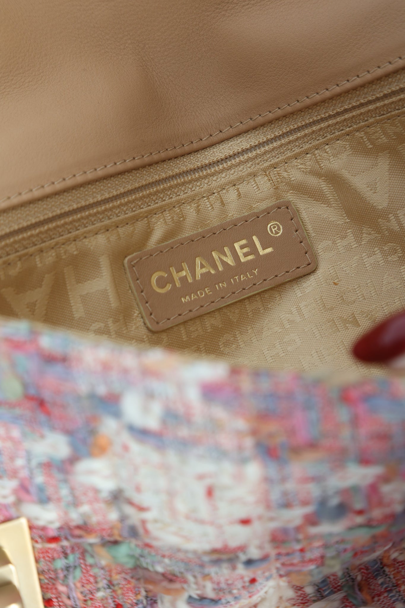 Chanel 2003 Tweed Re-Issue Flap