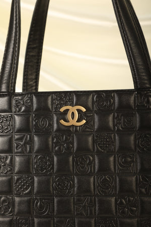 Chanel Chocolate Bar Tote Bag