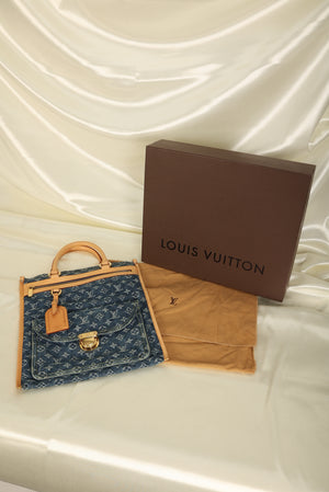 Louis Vuitton Denim Sac Plat