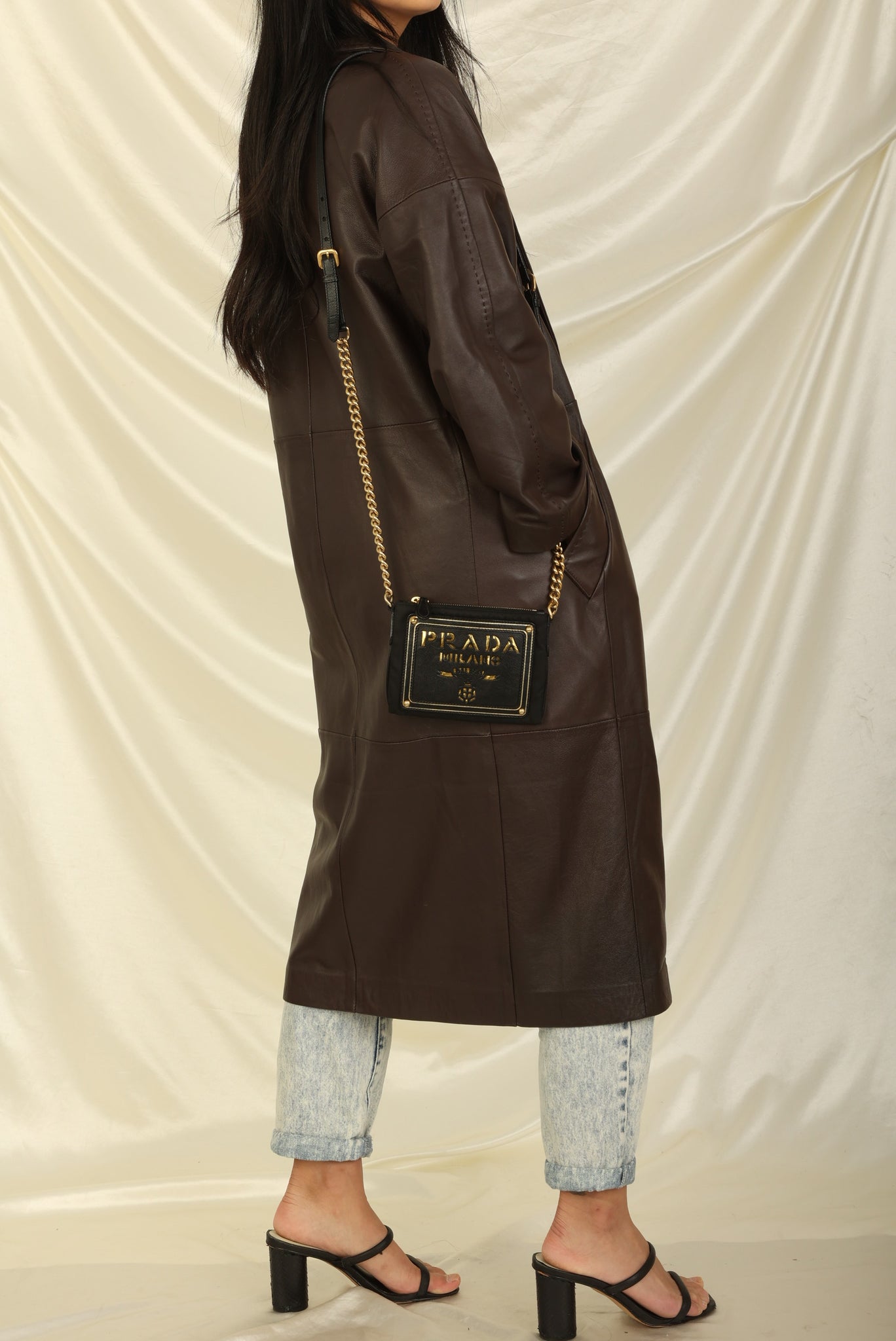 Prada Tessuto Saffiano Crossbody Bag *price lowered*
