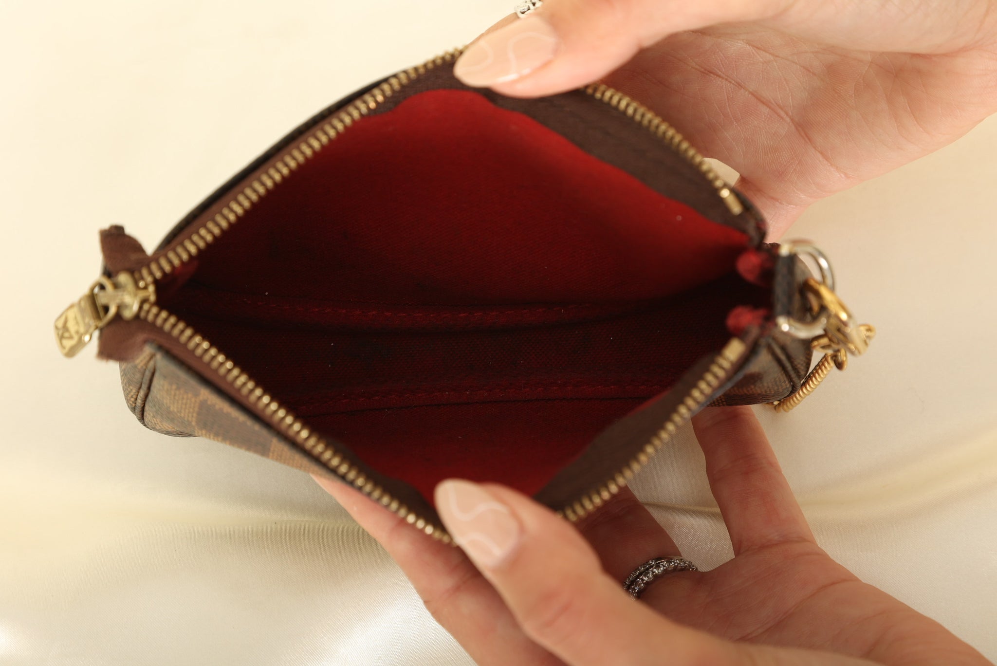 Louis Vuitton Denim Mini Pochette – SFN