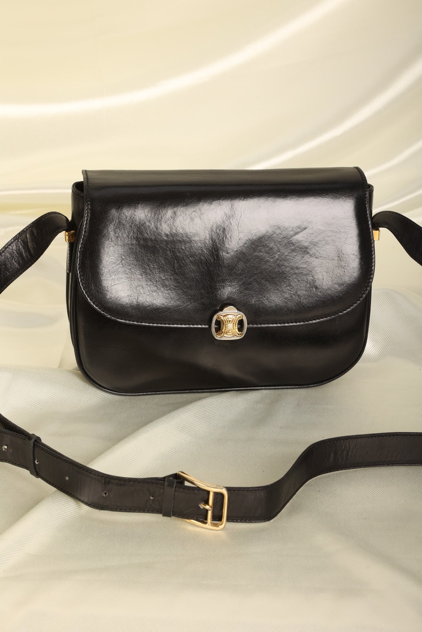 Celine Cuir Triomphe Shoulder Bag – SFN