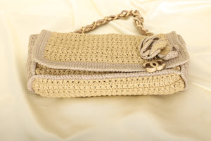 Ultra-Rare Chanel Crochet CC Pochette
