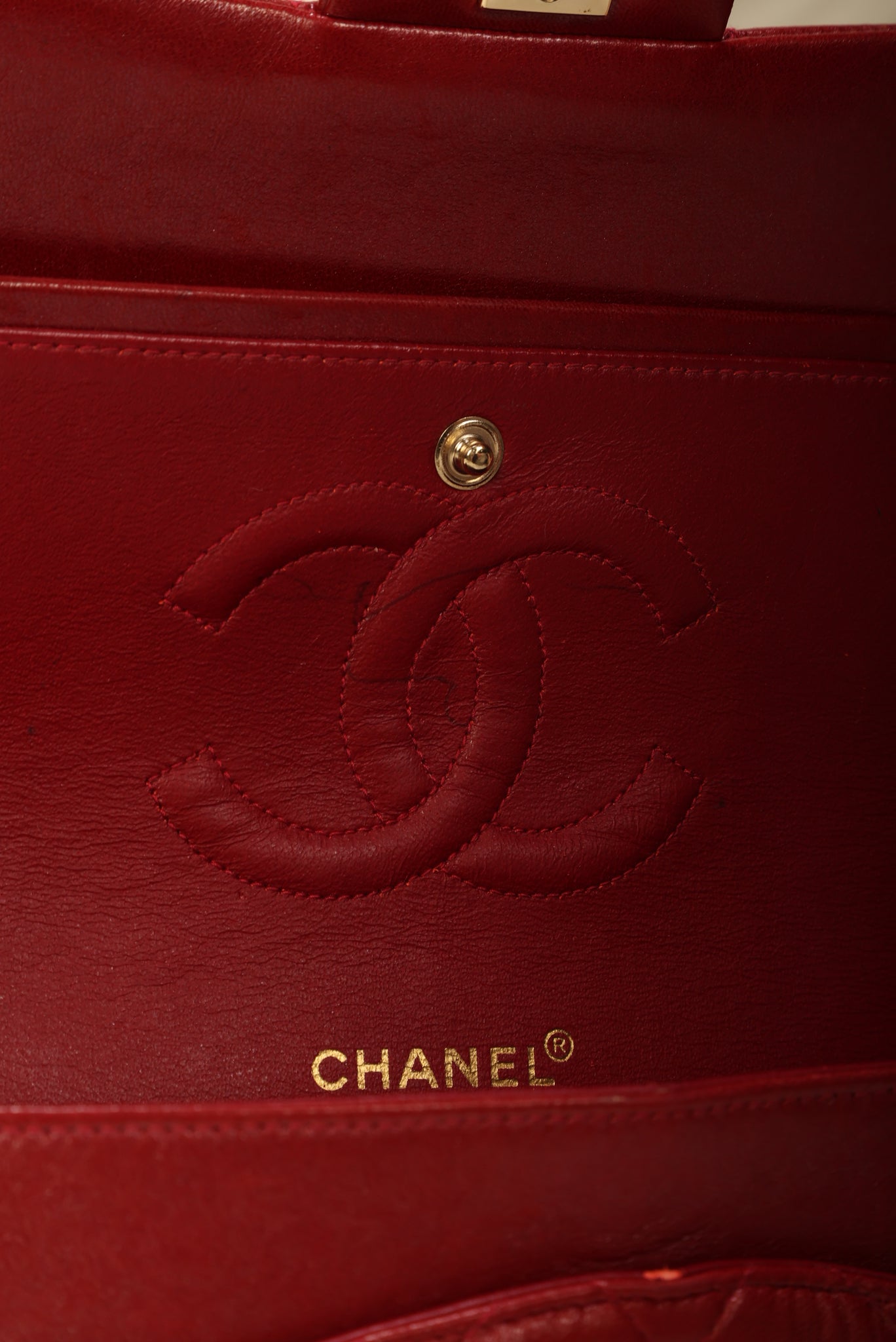 Chanel Lambskin Classic Medium Double Flap