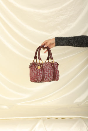 Iconic Dior Girly Collection Diorissimo Boston Bag