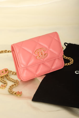 Chanel 2021 Lambskin Chain Waist Bag – SFN