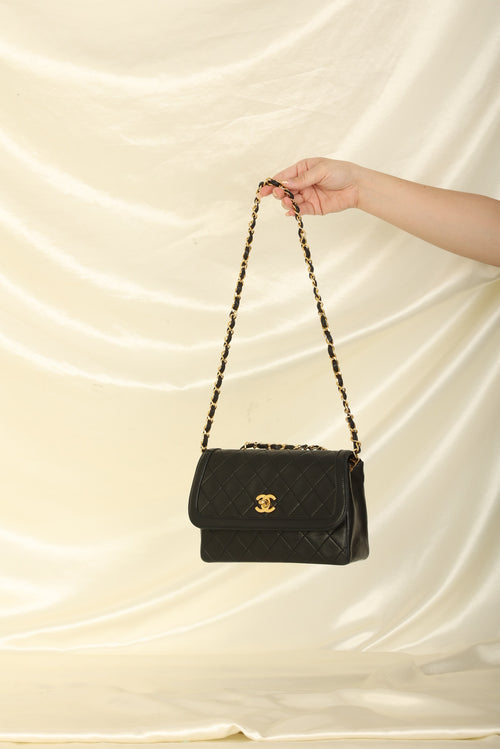 CHANEL 13S RARE Paris LTD Beige Black Calfskin Flap Bag GHW 100% Authentic  NIB $1.00 - PicClick