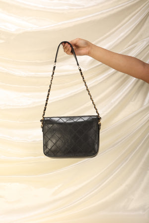 Rare Chanel XL Logo Shoulder Bag