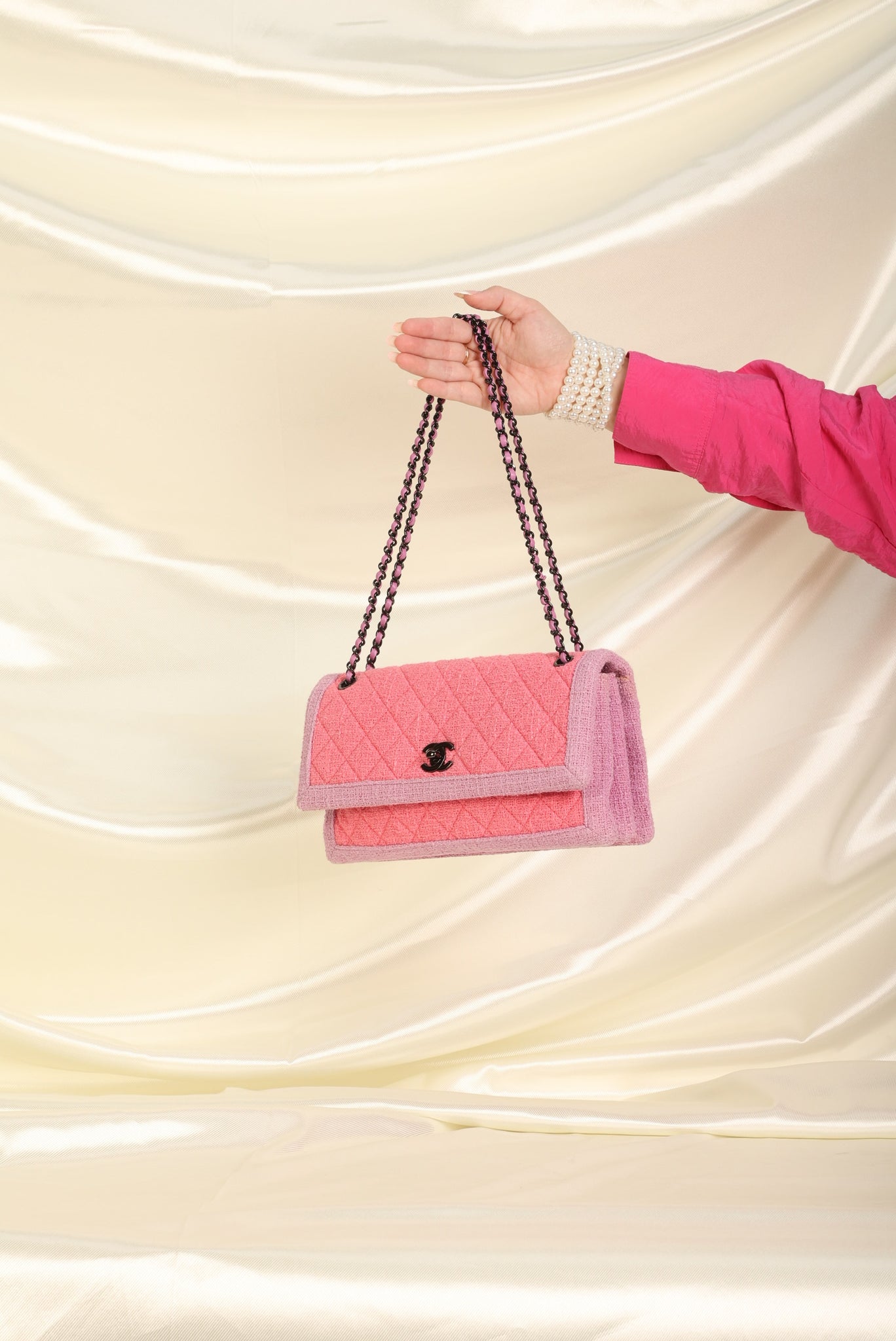 Chanel 2016 Two-Tone Tweed Flap Bag – SFN