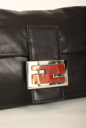 Fendi Leather Baguette