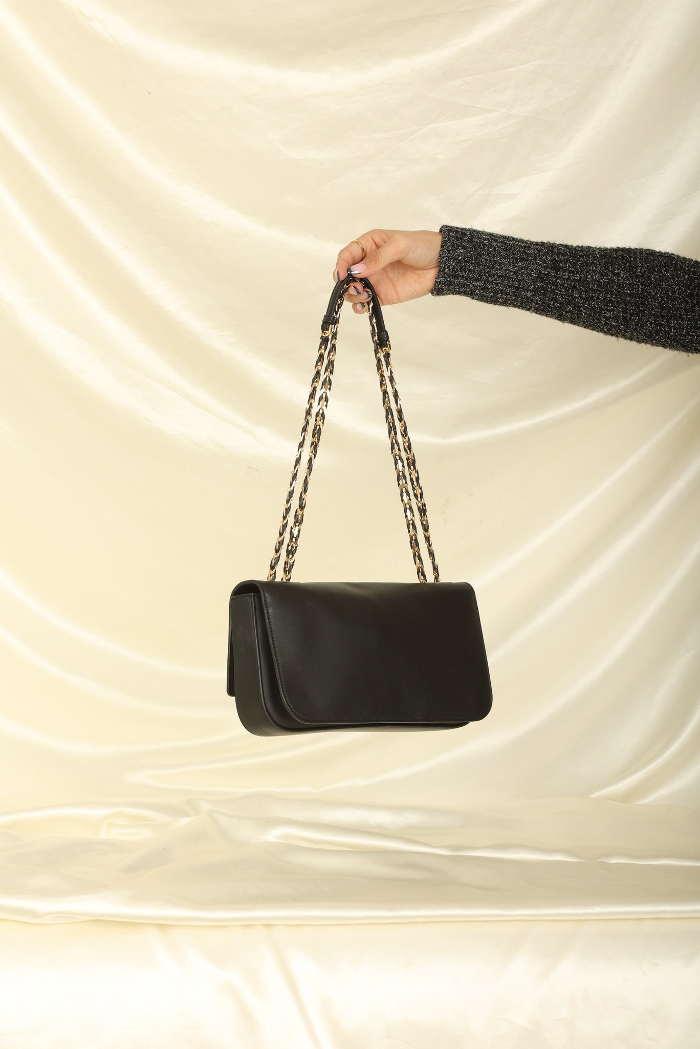 Rare Fendi Leather 3Baguette Turnlock Chain Shoulder Bag – SFN