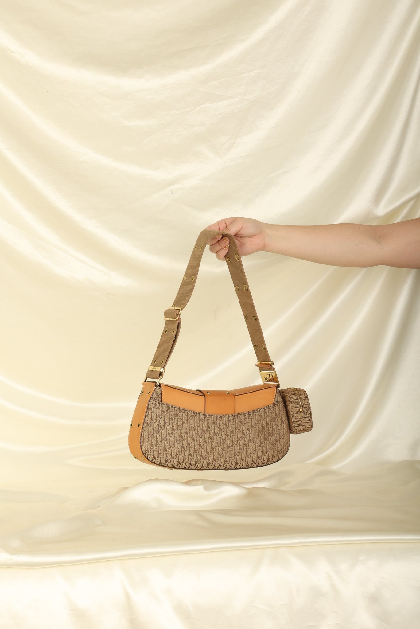 Christian Dior Diorissimo Street Chic Columbus Avenue Bag - Neutrals  Shoulder Bags, Handbags - CHR367325