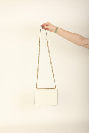 Prada Saffiano Chain Crossbody Bag