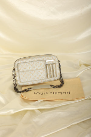 Louis Vuitton Metallic Mini Lin Monogram Pochette