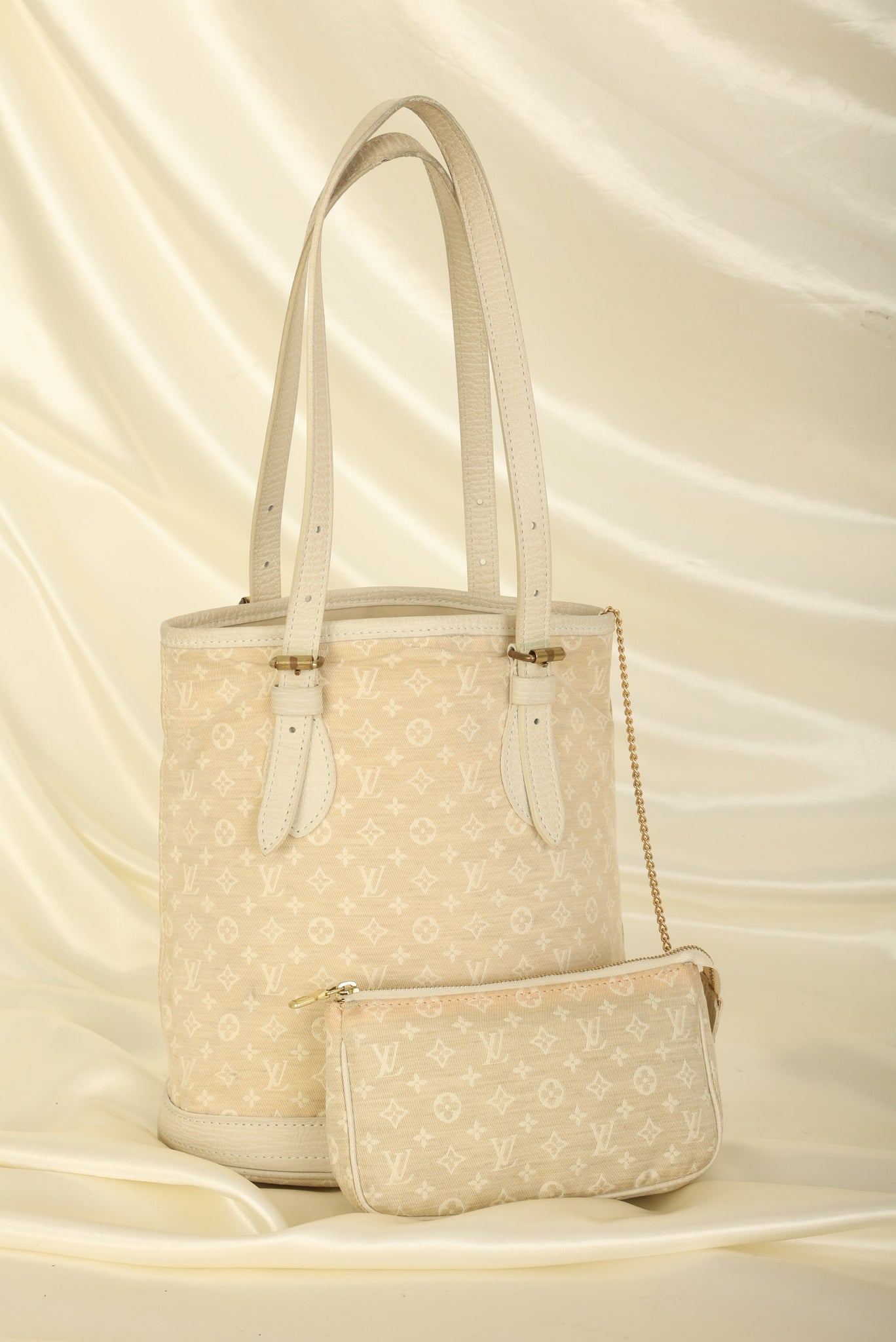 Louis Vuitton Mini Lin Bucket Bag with Pochette – SFN