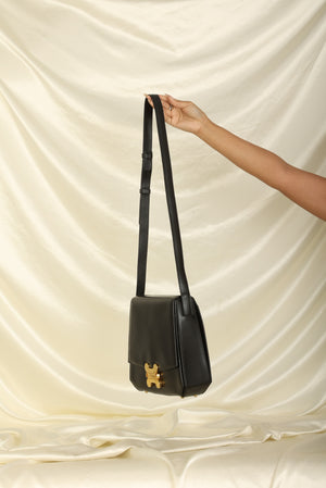 Rare Celine Triomphe Boxcalf Shoulder Bag