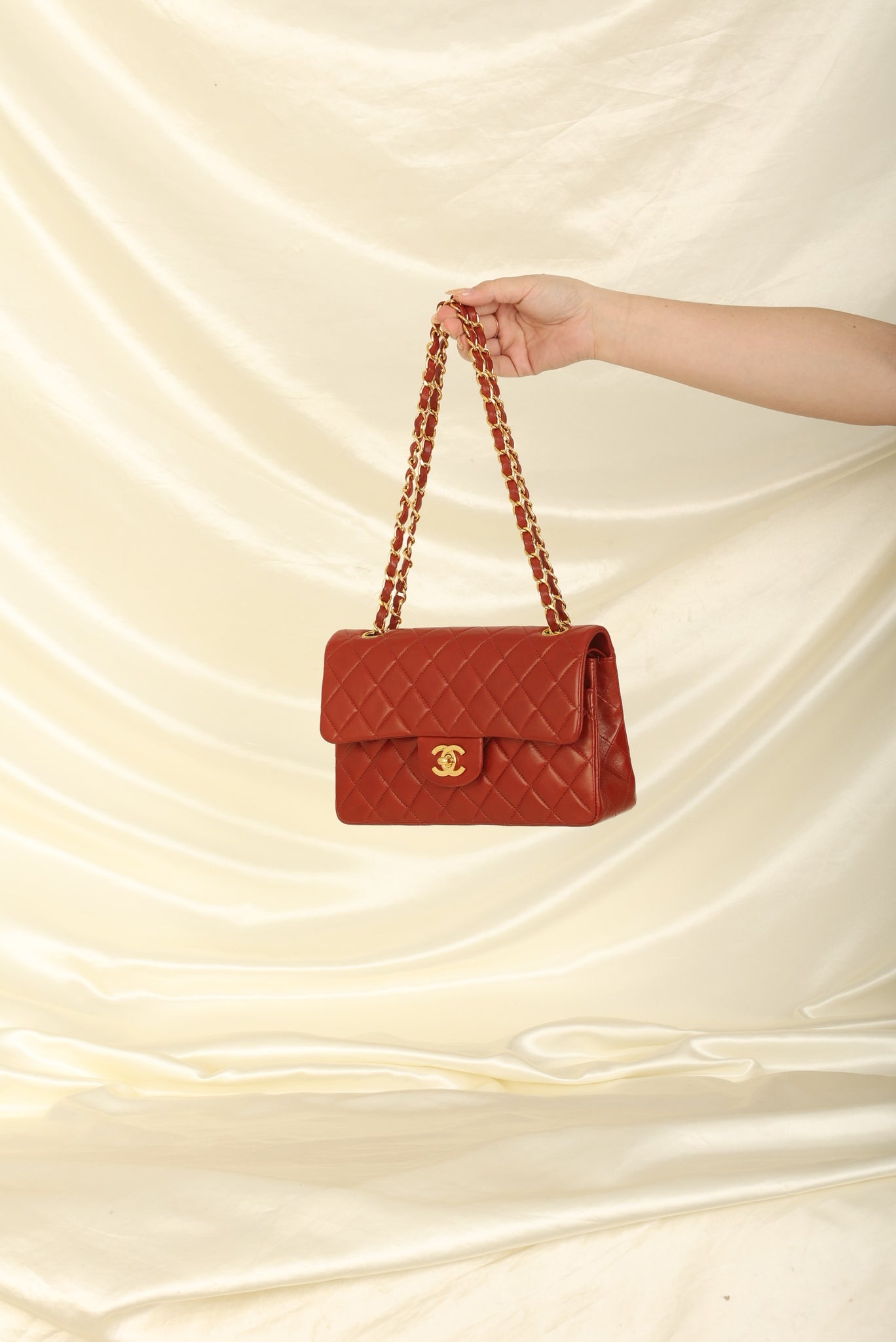 Chanel Small Classic Caviar Double Flap Bag - Neutrals Shoulder Bags,  Handbags - CHA891292