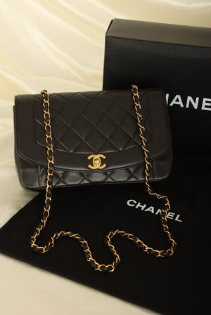 Chanel 1994 Lambskin Medium Diana