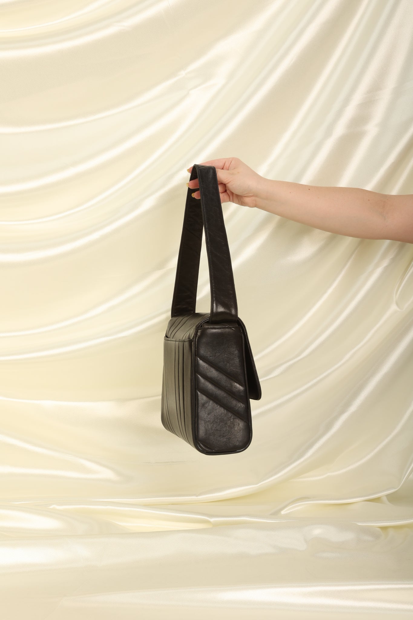 Chanel Lambskin XL Logo Flap Bag