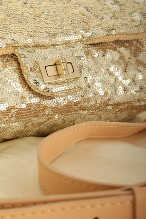 Chanel 2009 Sequin Re-Issue Flap Bag