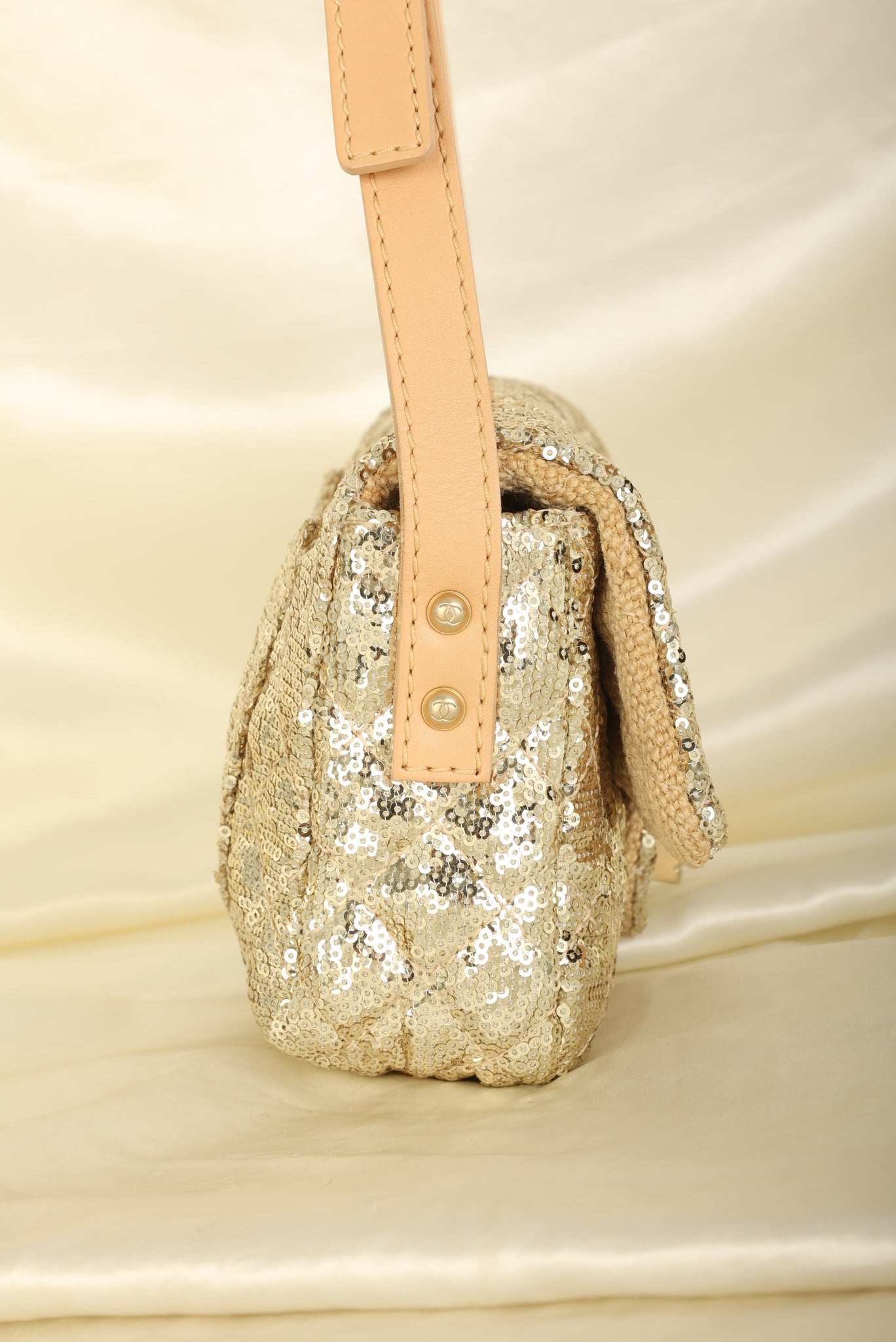 Chanel 2009 Sequin Re-Issue Flap Bag