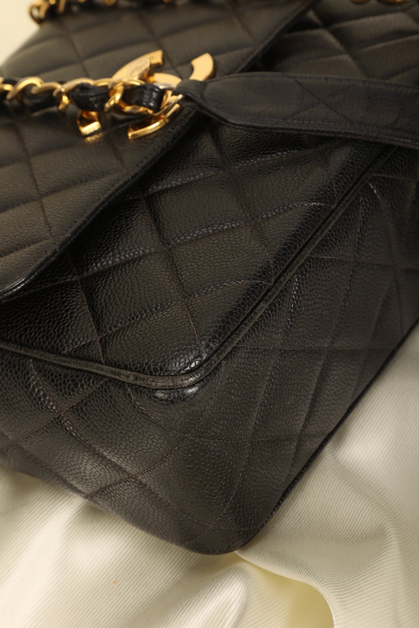 Chanel Caviar Square Flap Bag