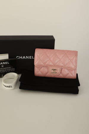 Chanel 2019 Caviar Card Holder on Chain
