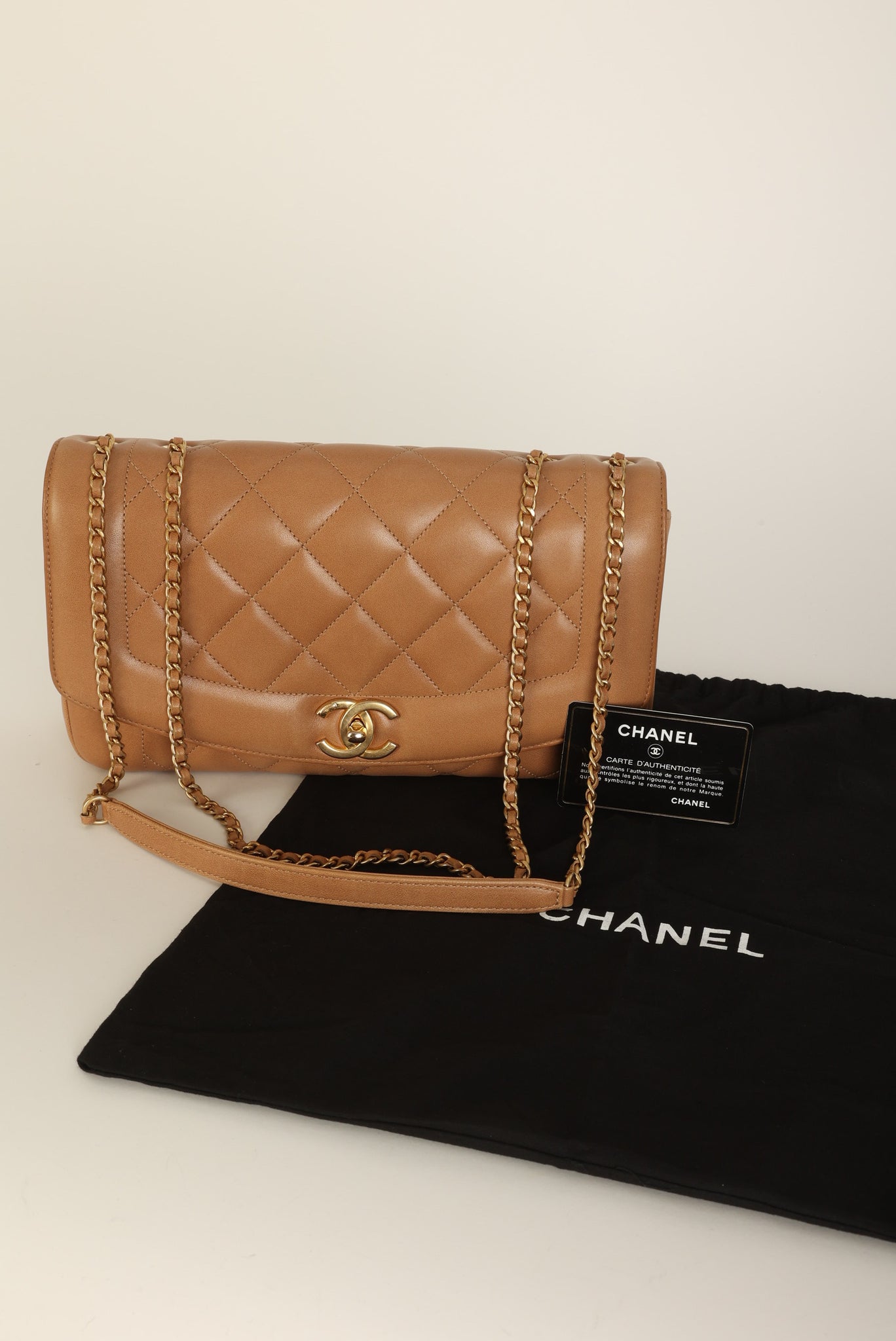 Extremely Rare Chanel 2015 Lambskin Reissue Diana