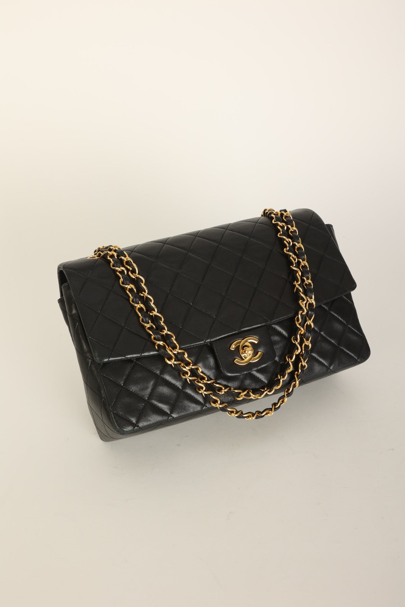 Chanel 1989 Lambskin Single Flap w Wallet