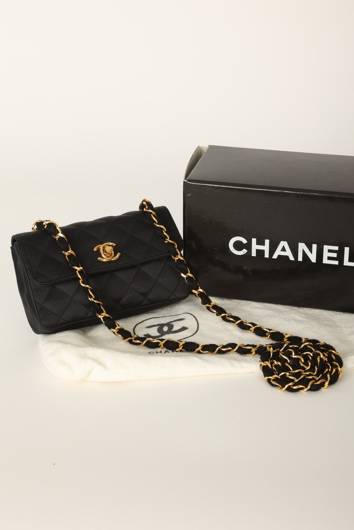 Chanel Satin Mini Flap