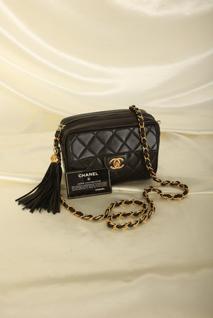 Chanel Lambskin Coco Crush Turnlock Camera Bag