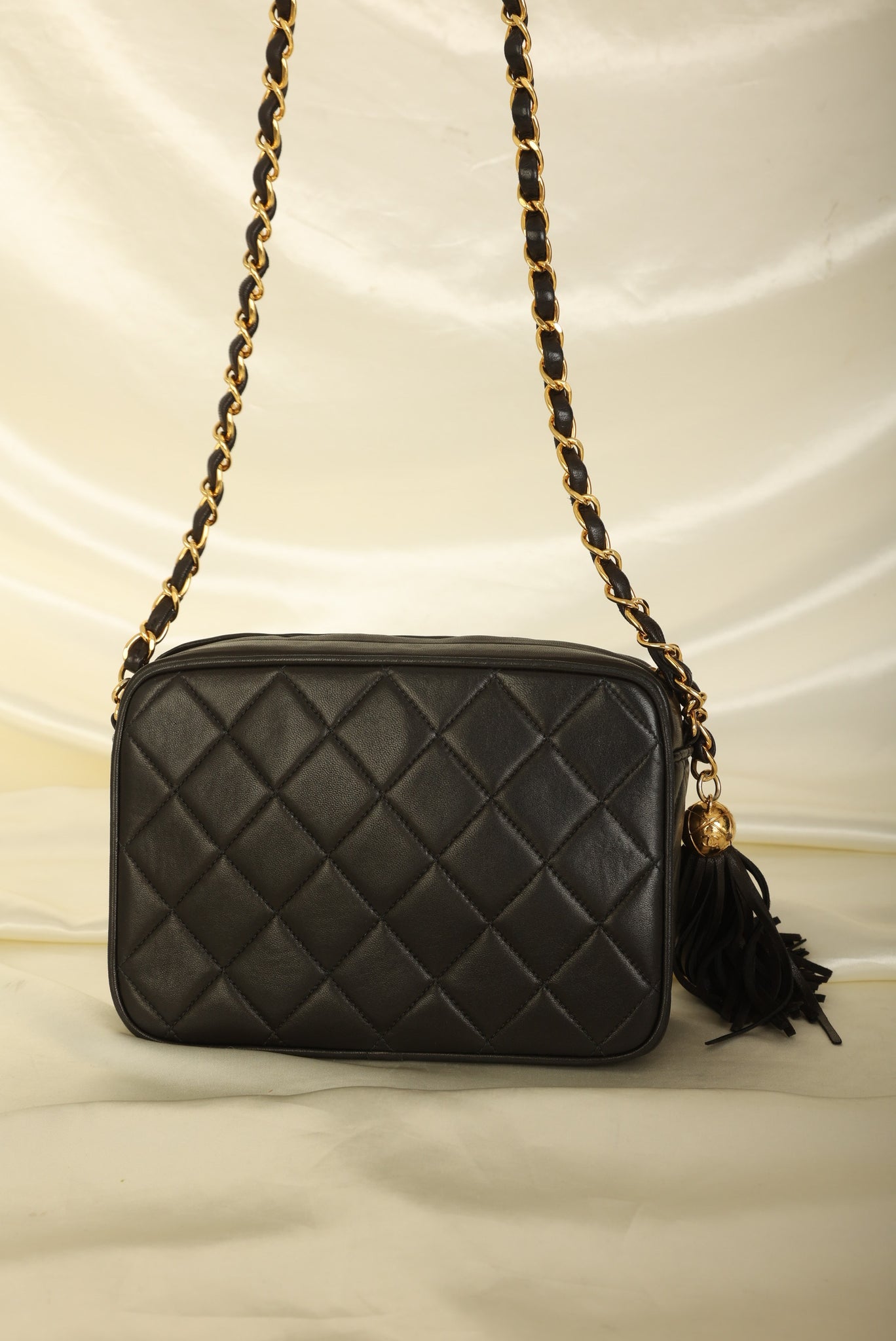 Chanel Lambskin Coco Crush Turnlock Camera Bag