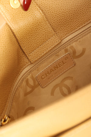 Chanel 2004 Caviar Shoulder Flap Bag