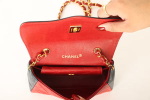 Chanel 1989 Lambskin Mini Flap w/ Wallet