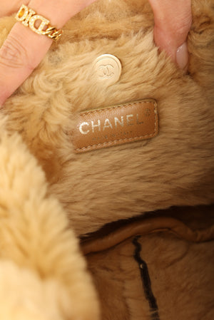 Chanel 2004 Shearling Chain Flap