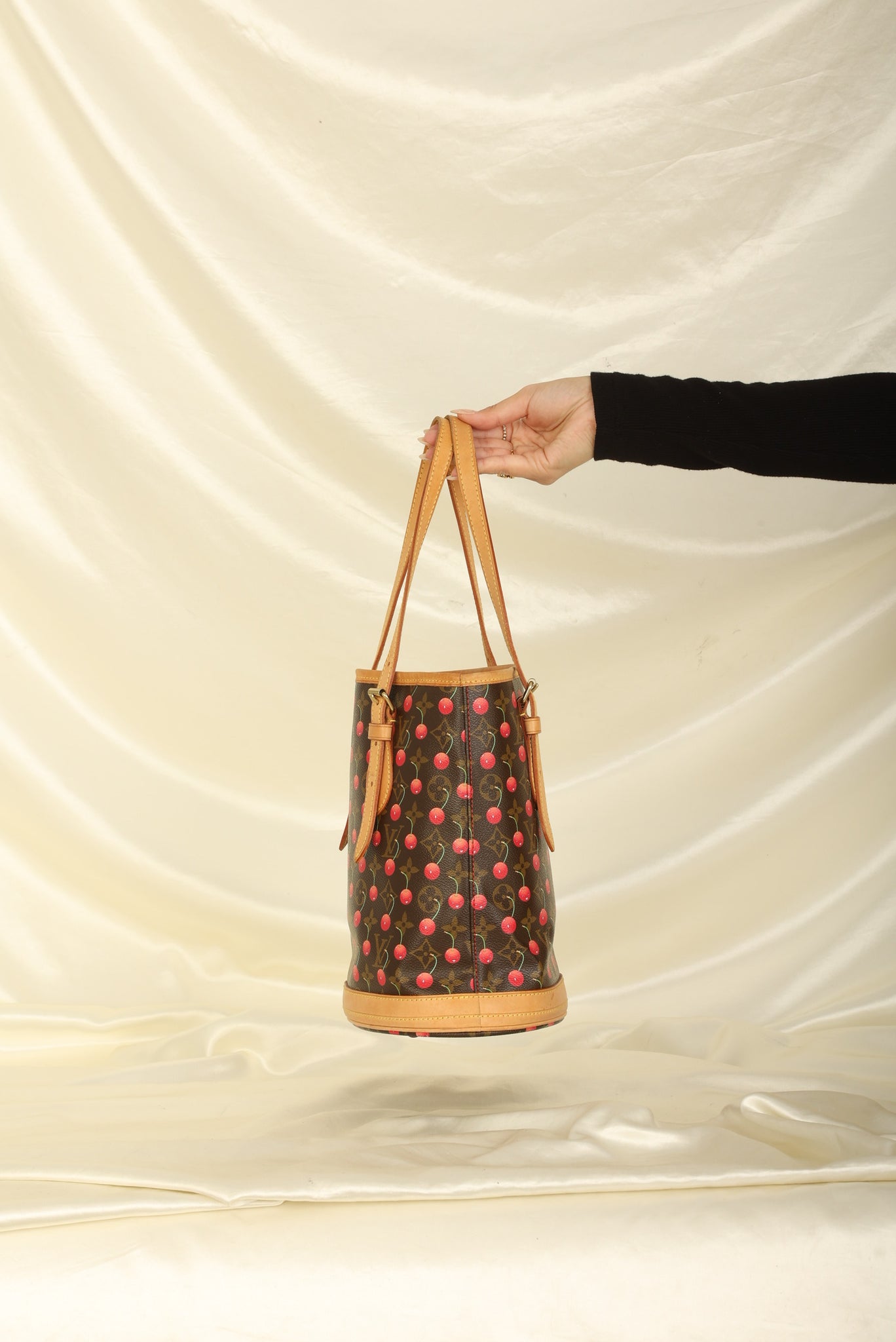 Limited Edition Louis Vuitton Murakami Cherry Bucket Bag – SFN