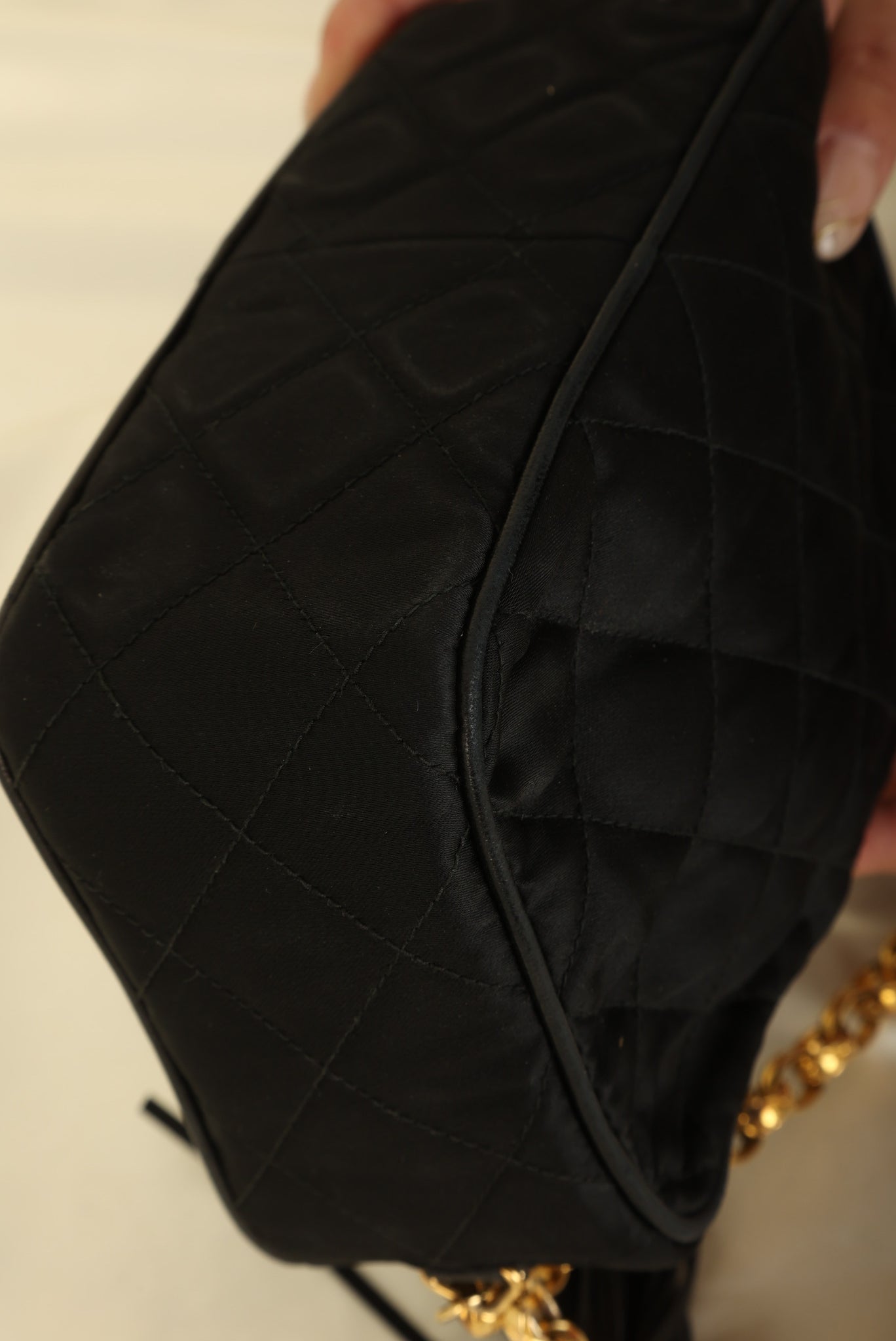 Chanel Satin Bijoux Mini Camera Bag