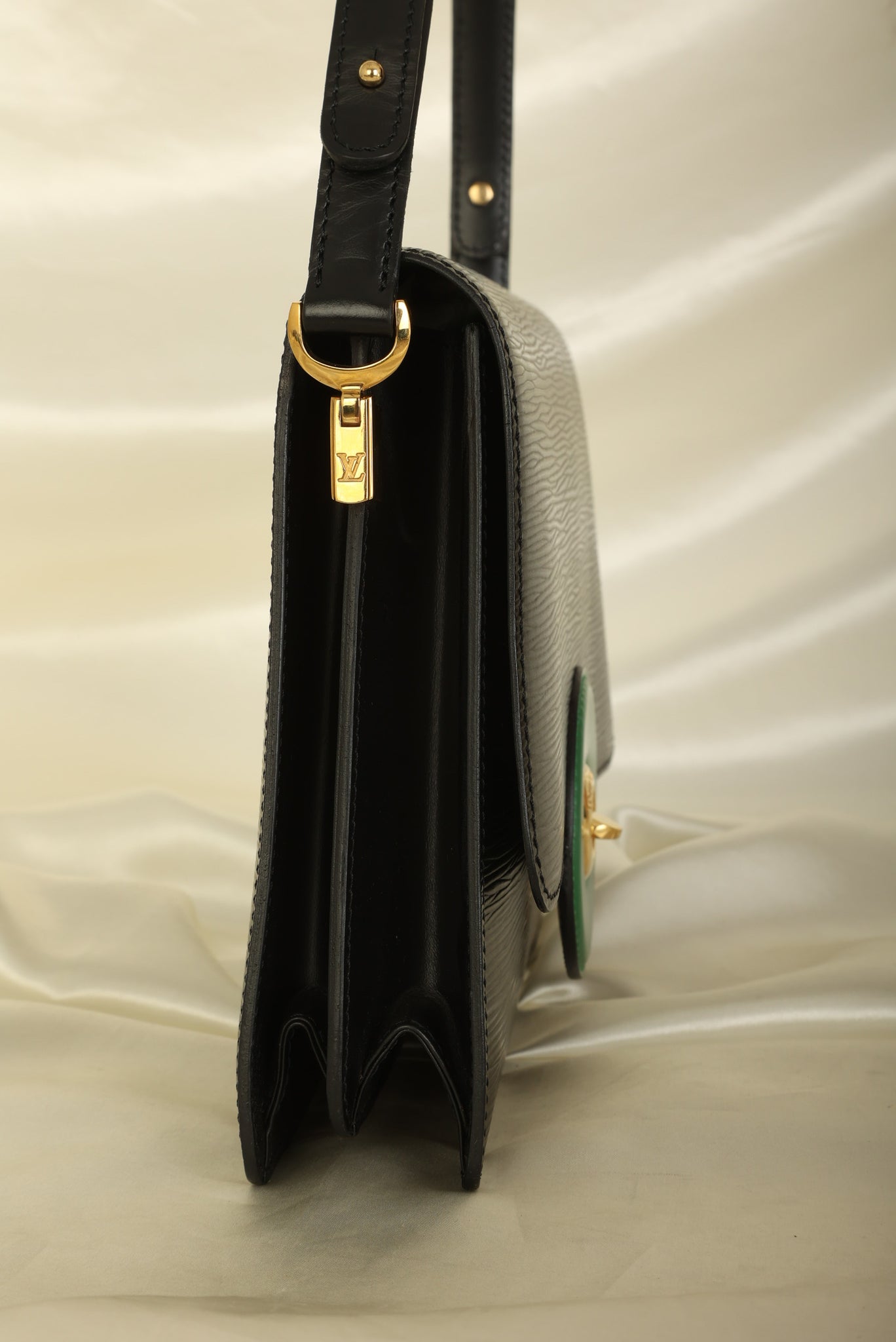 Louis Vuitton Epi Turnlock Shoulder Bag