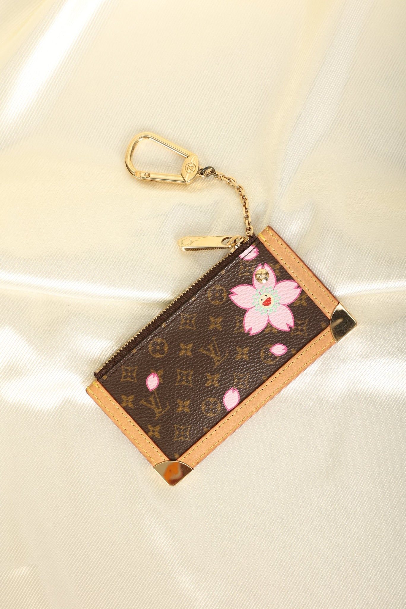 Louis Vuitton Murakami Cherry Blossom Key Pouch Review 