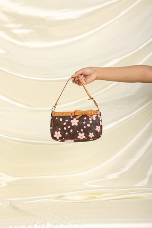 Louis Vuitton Takashi Murakami Pochette Accessories Handbag