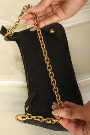 Gucci Monogram Chain Mini Bag