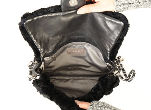 Chanel 2006 Fur Medium Flap
