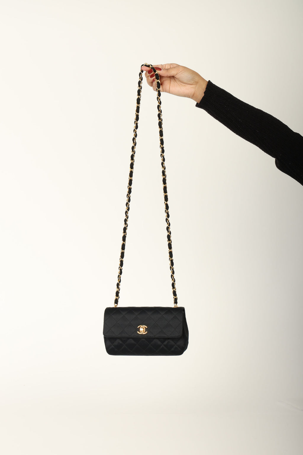 Chanel 1989 Satin Mini Bag