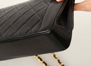 Chanel 1991 Lambskin Diana Flap Bag