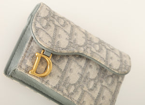 Dior Oblique Cardholder w/ Chain
