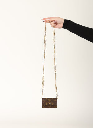 Louis Vuitton Monogram Cardholder w/ Chain