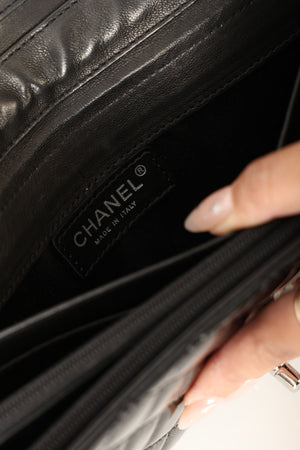 Chanel 2011 Patent Leather East West Wallet on Chain