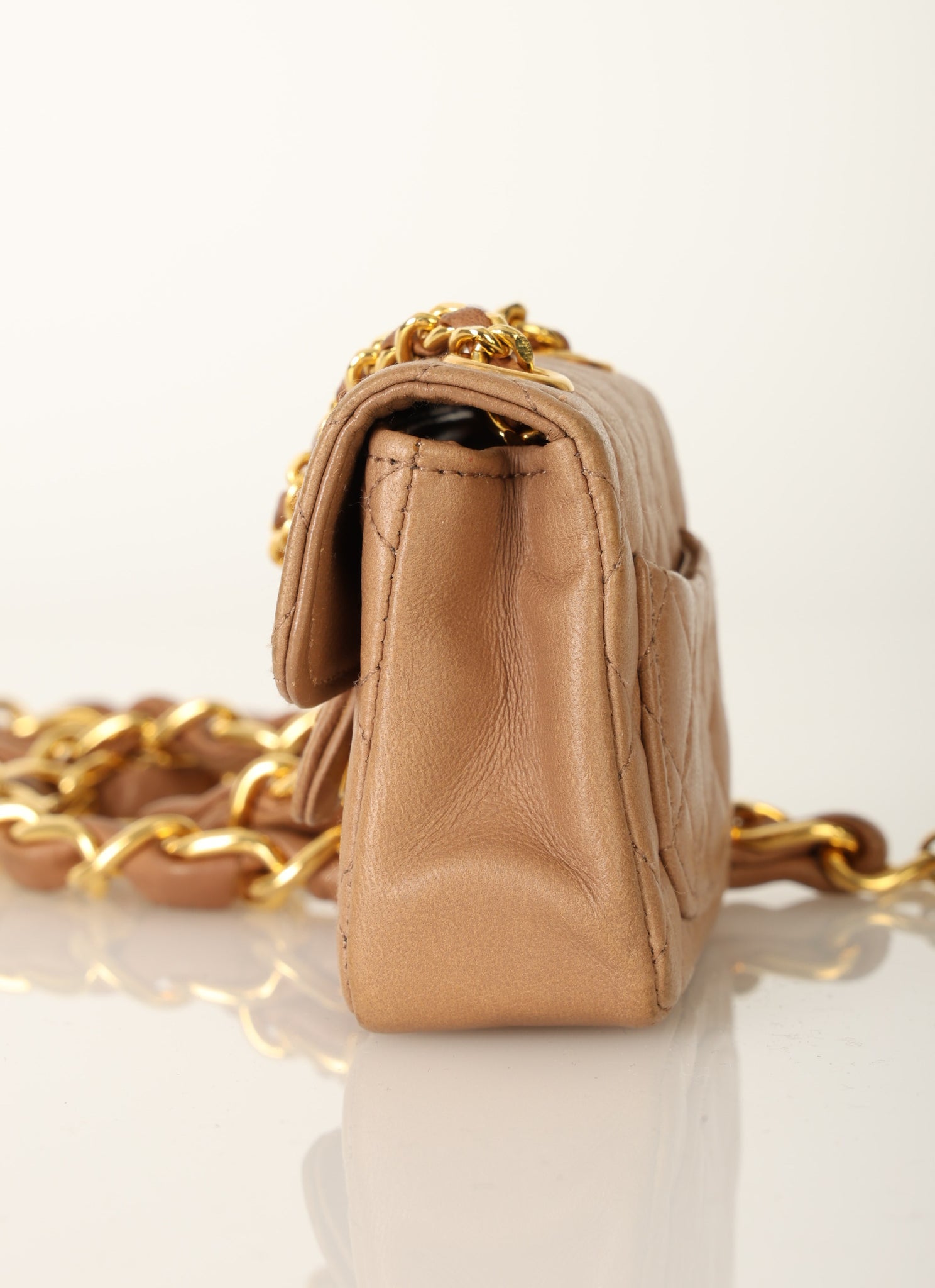 Rare Chanel Lambskin Micro Belt Bag