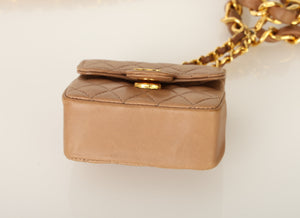 Rare Chanel Lambskin Micro Belt Bag